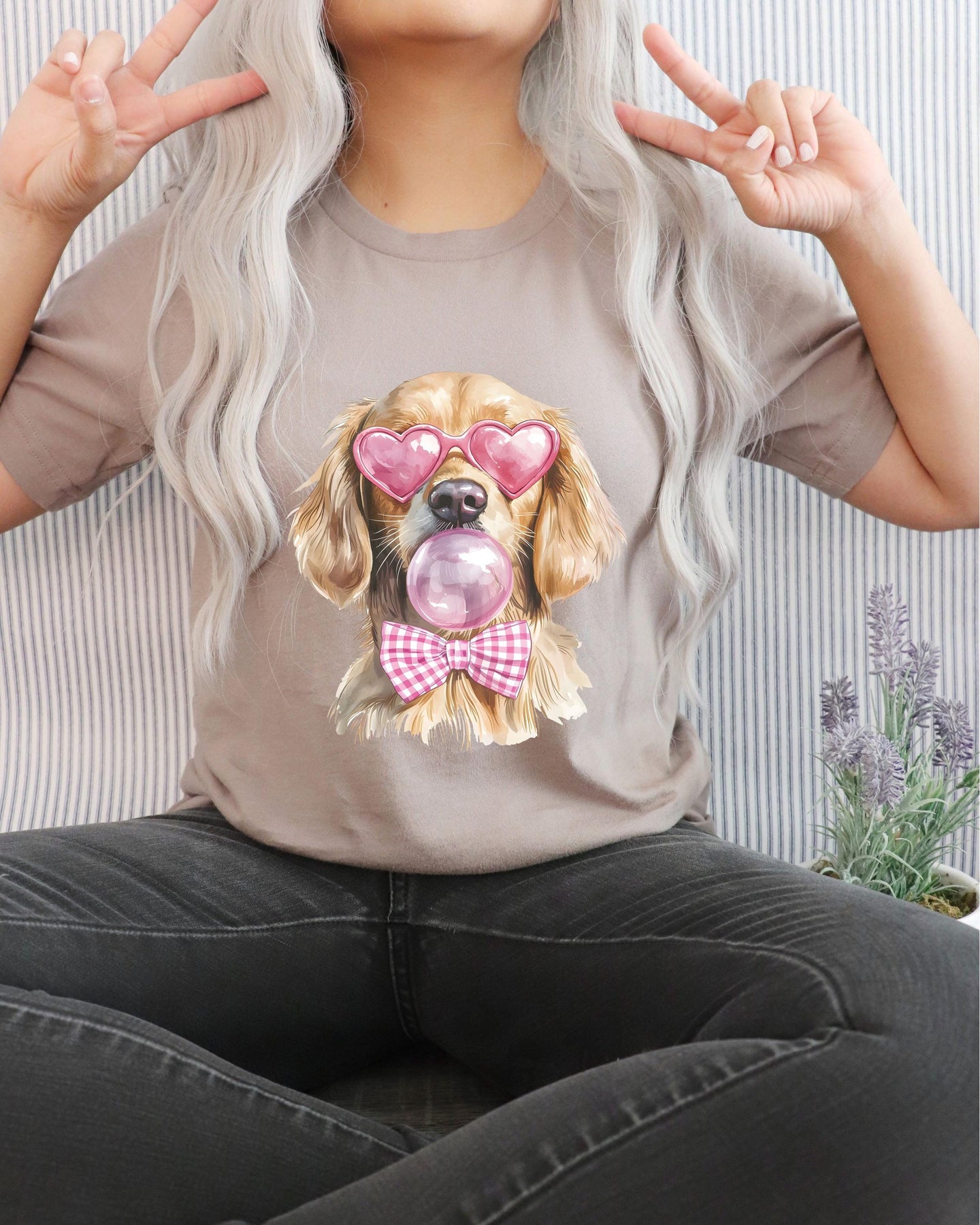 cute golden retriever png